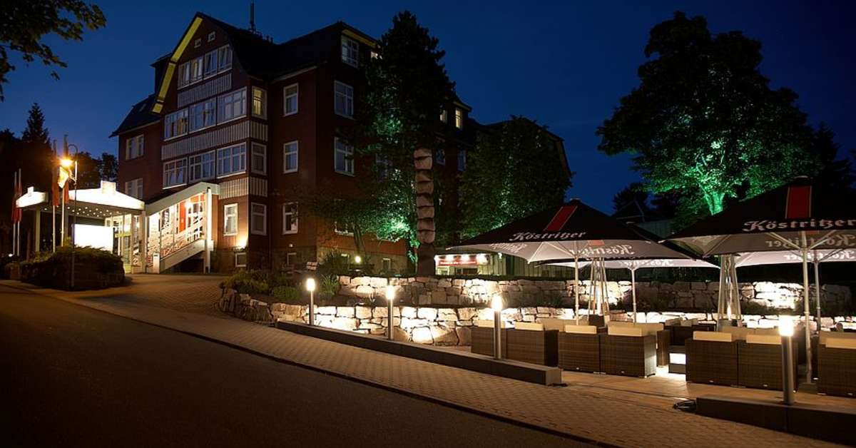 Een foto van de buitenkant van Berghotel Oberhof