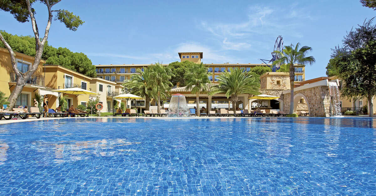 Een foto van een overzicht van Occidental Playa de Palma