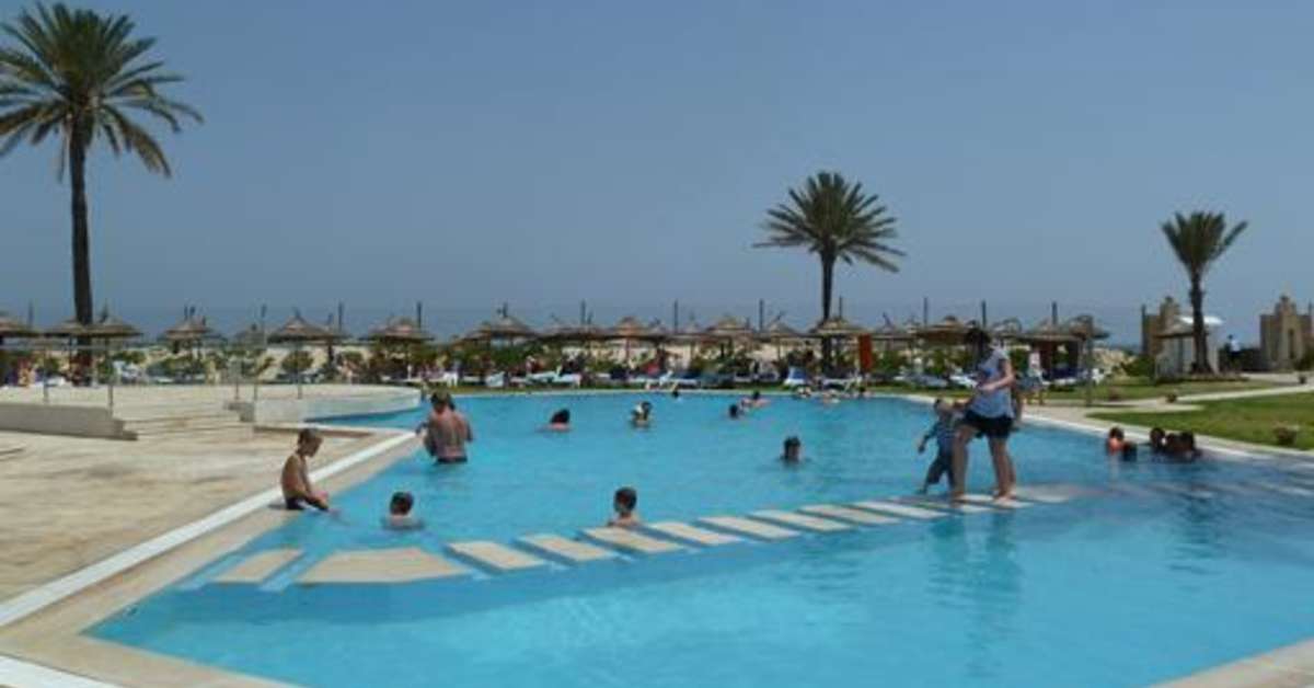 Een foto van het zwembad bij Monarque Club Rivage Monastir