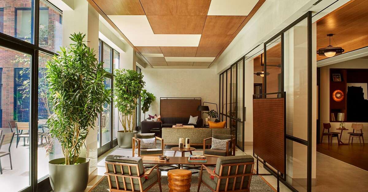 Een foto van het interieur van Arlo SoHo Hotel