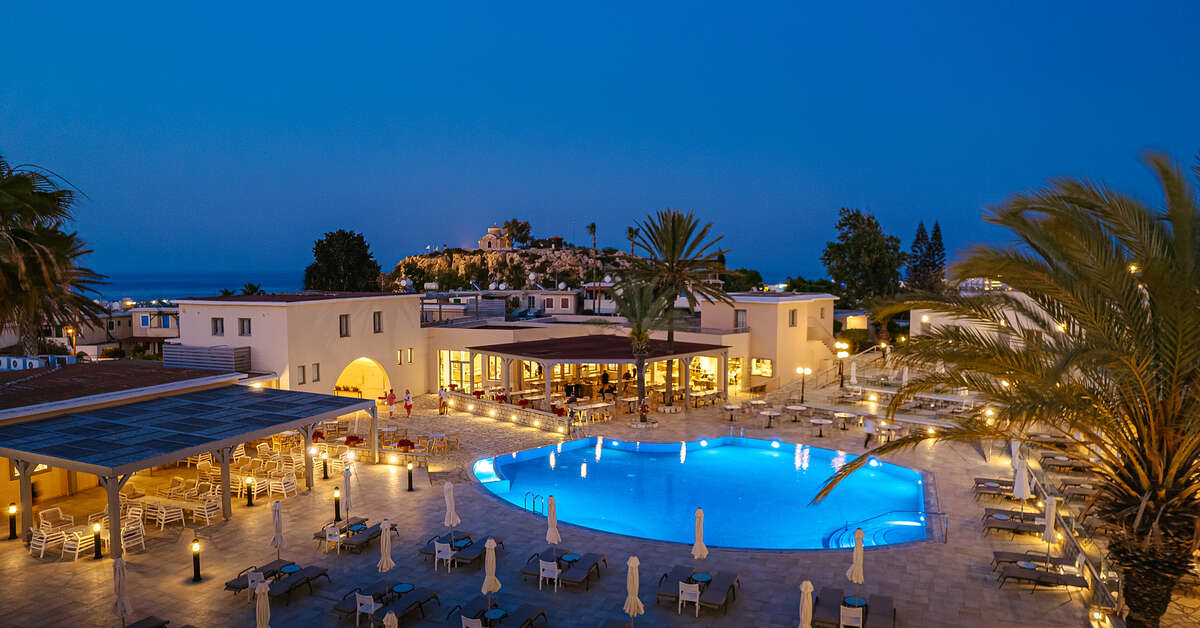 Ein Foto vom Pool im Louis St. Elias Resort & Waterpark