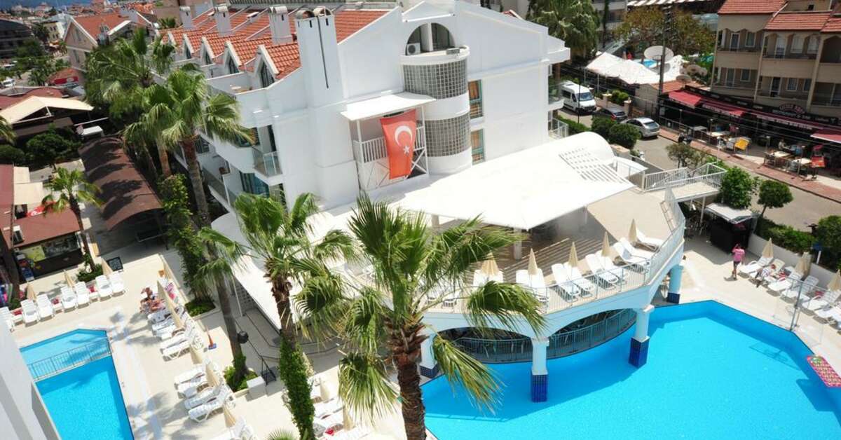 Een foto van het zwembad bij Club Atrium Marmaris