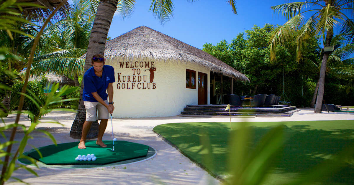 Een foto van de faciliteiten bij Kuredu Island Resort