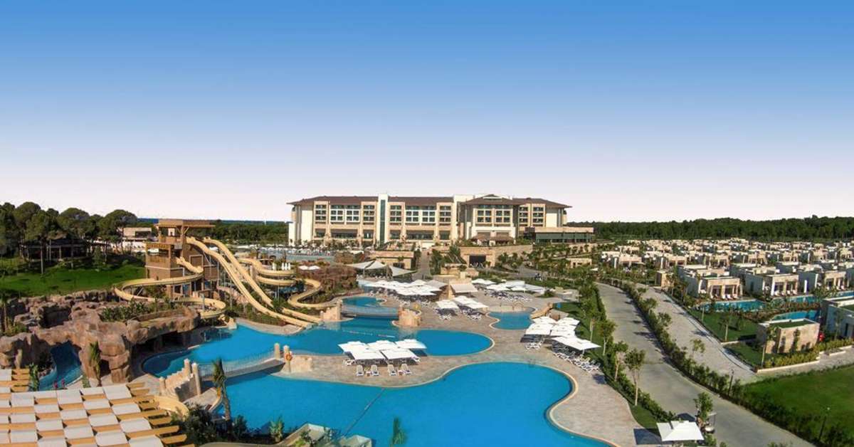 Ein Foto von einer Übersicht des Regnum Carya