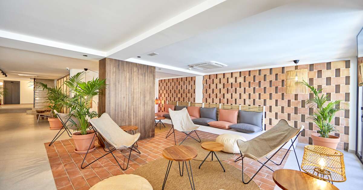 Een foto van het interieur van Tent Capi Playa