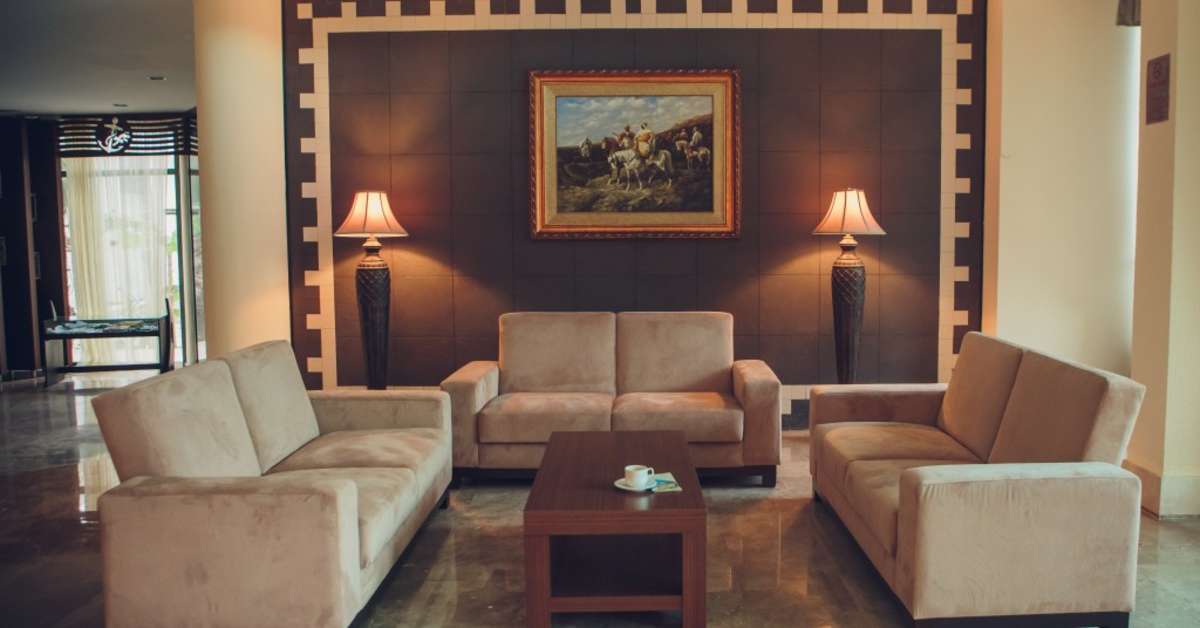 Een foto van het interieur van L'Ancora Beach