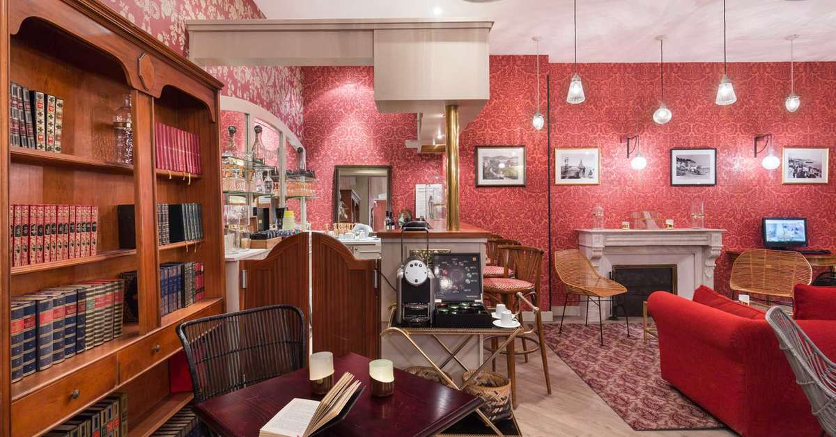 Een foto van de faciliteiten bij Hotel Le Grimaldi