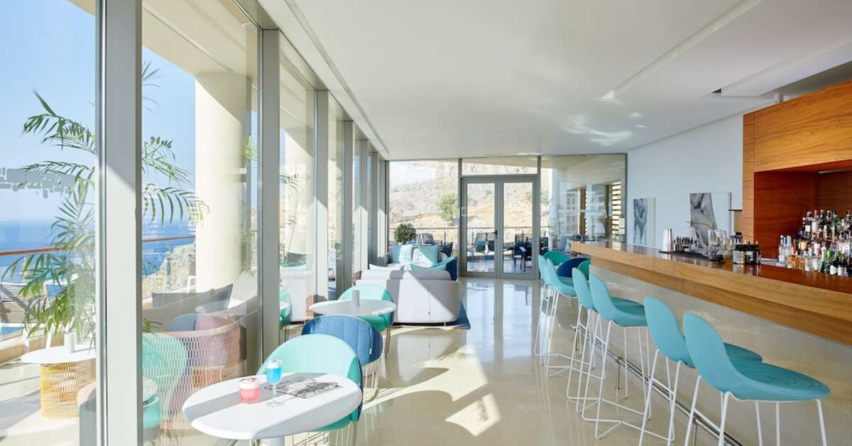 Een foto van de faciliteiten bij Lindos Blu Luxury Hotel & Suites