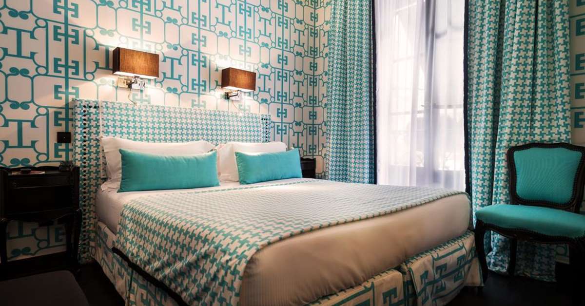 Een foto van een overzicht van Hotel Monceau Elysees