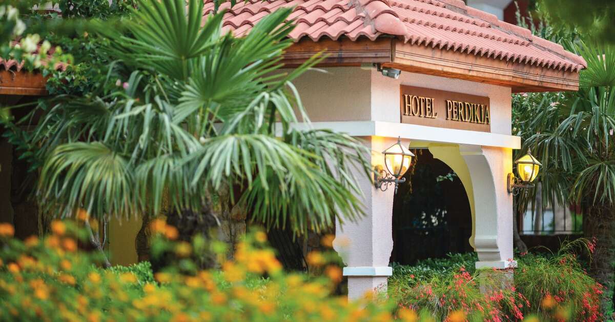 Ein Foto Perdikia Beach Hotel