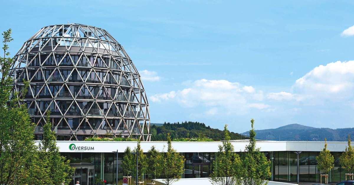 Ein Foto von einer Übersicht des Oversum Vital Resort Winterberg