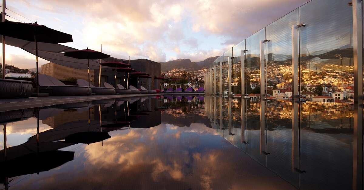 Een foto van het zwembad bij Hotel The Vine