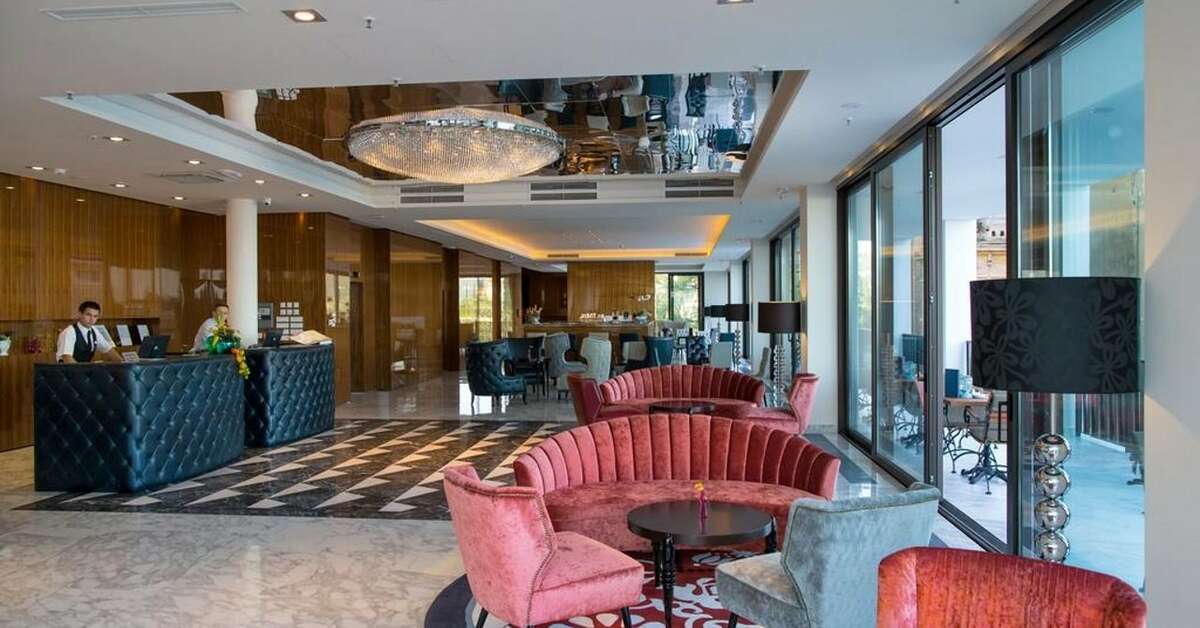 Een foto van het interieur van Amadria Park Royal