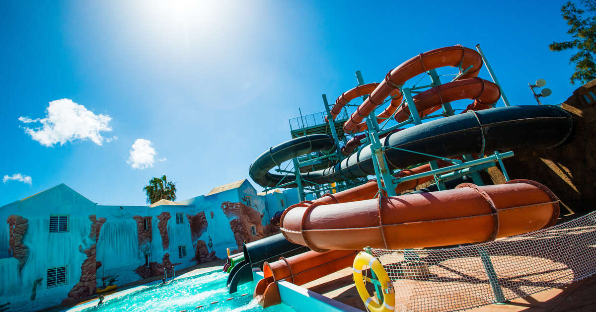 Ein Foto vom Pool im HL Aparthotel Paradise Island
