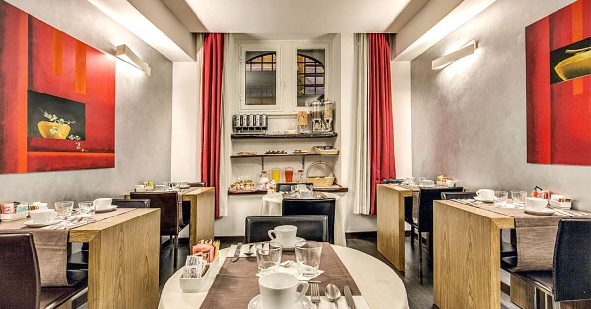 Een foto van de faciliteiten bij Hotel Rinascimento