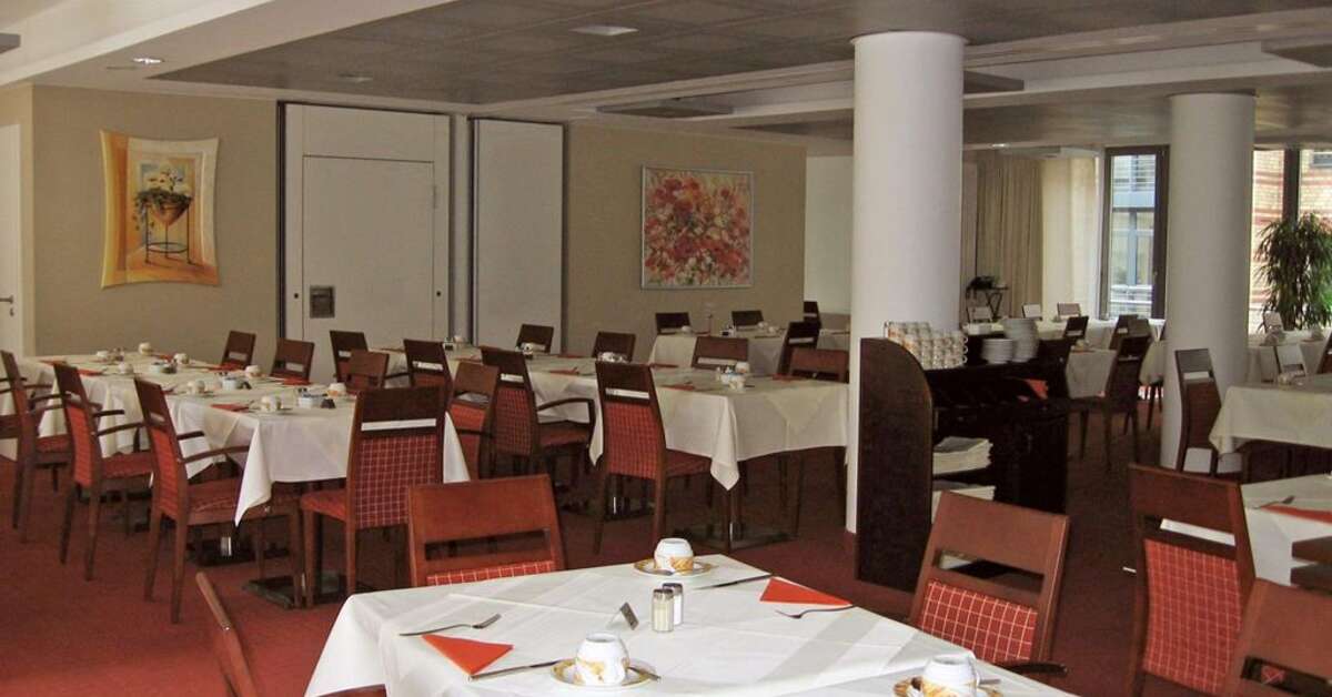 Een foto van de faciliteiten bij Flandrischer Hof Hotel