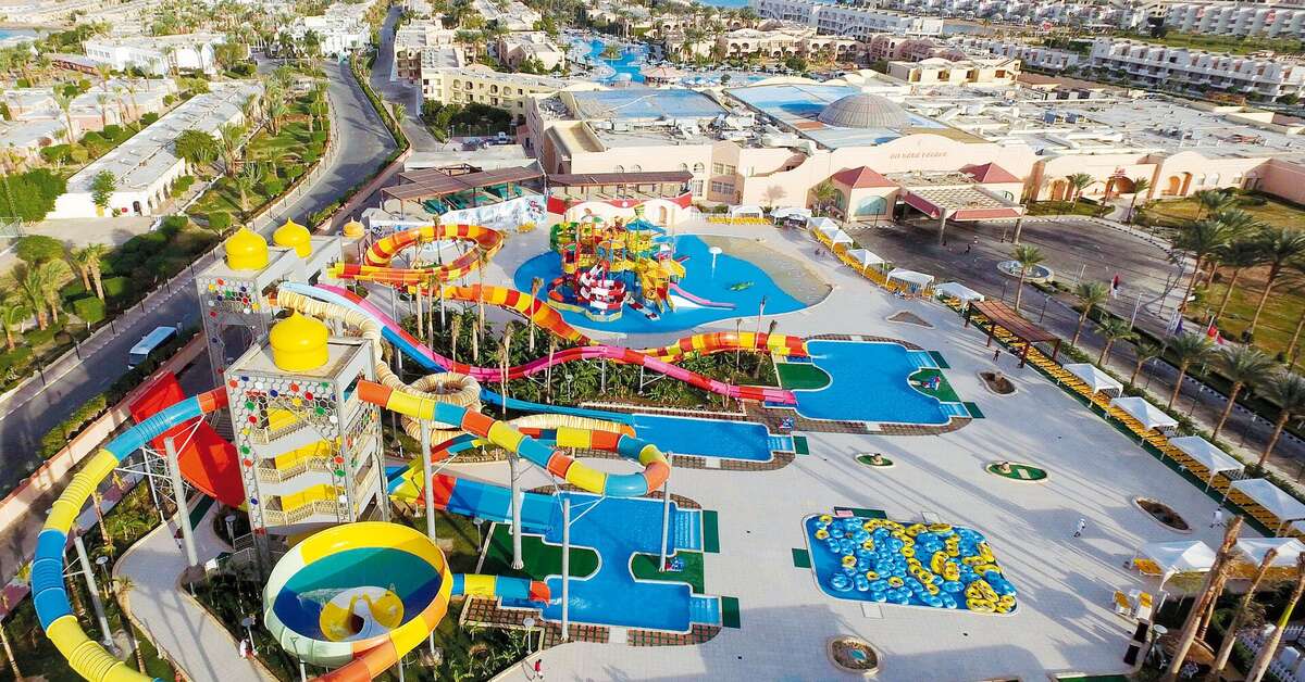 Een foto van een overzicht van Ali Baba Palace Resort