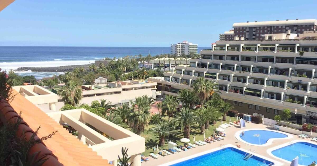 Ein Foto von der Außenansicht des Apartments Bahia Playa