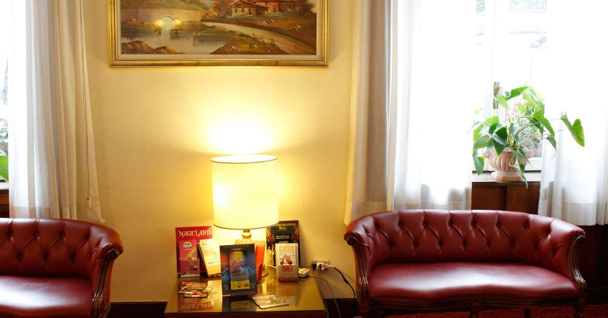 Een foto van het interieur van The Cross Hotel