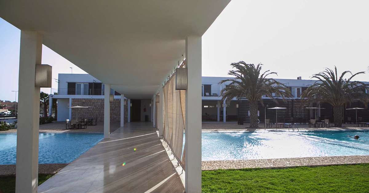 Een foto van het zwembad bij Hotel Dunas de Sal