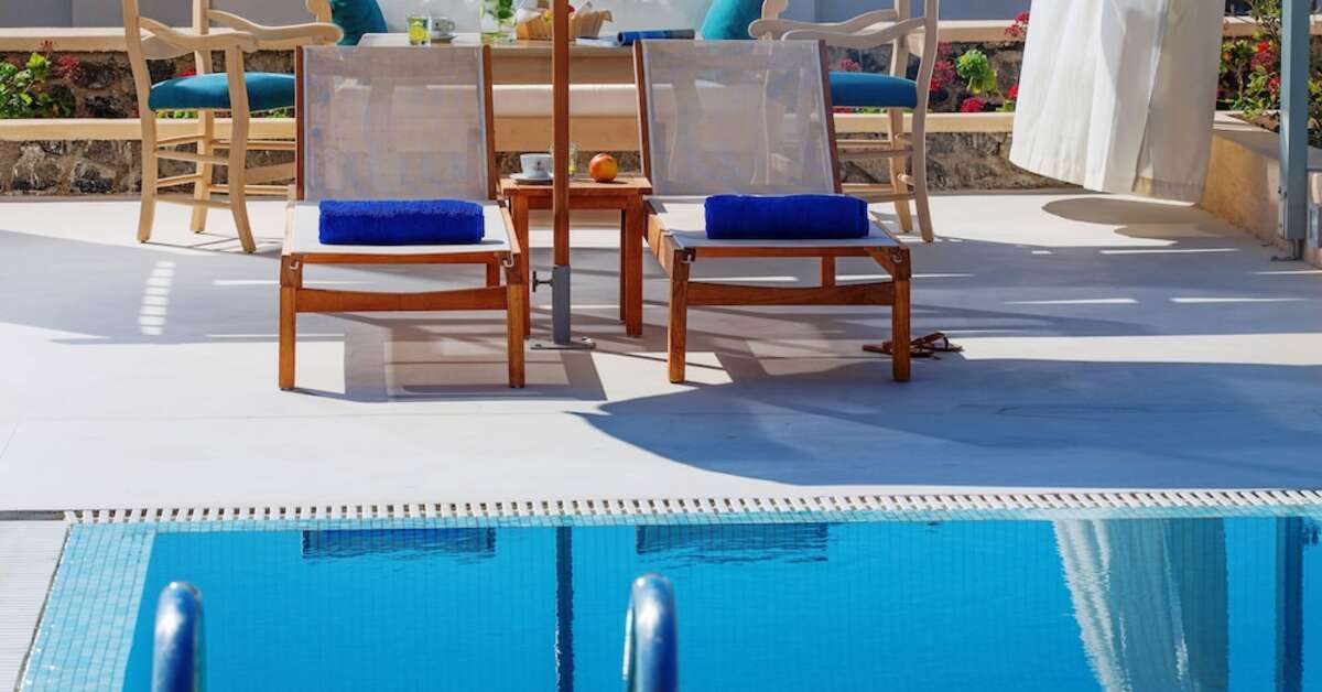 Een foto van het zwembad bij Astro Palace Hotel & Suites