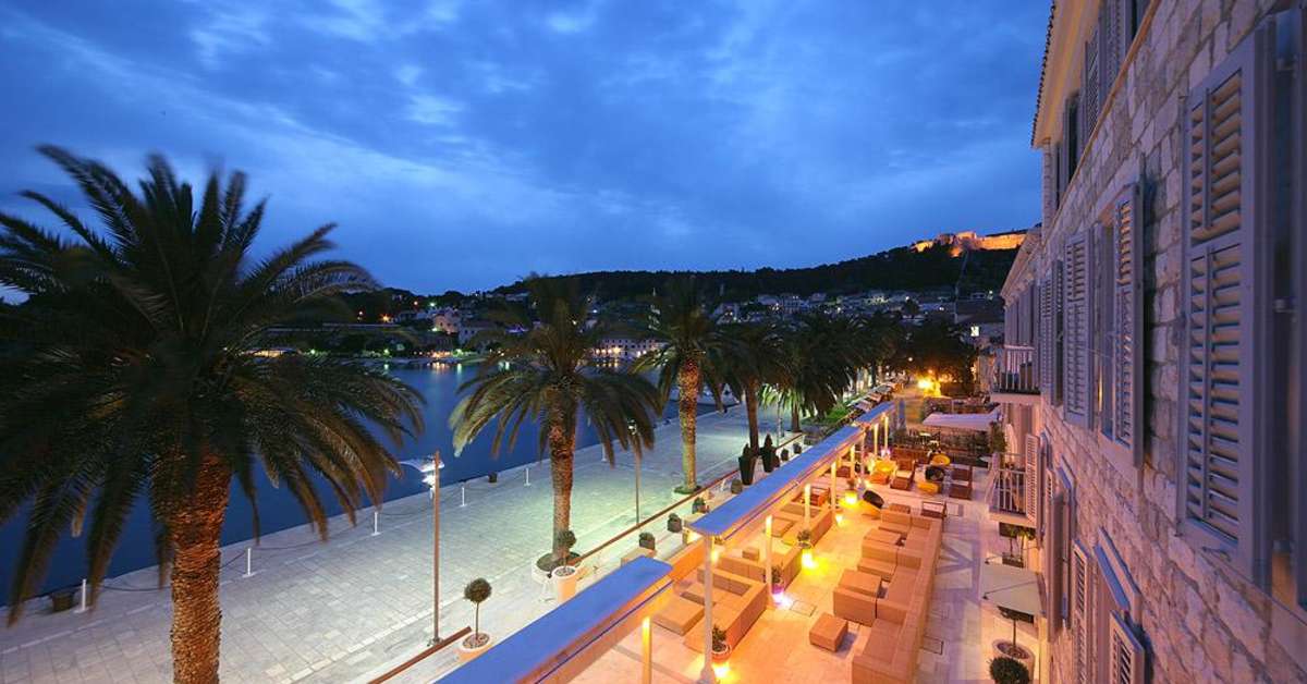 Een foto van de faciliteiten bij Riva Marina Hvar Hotel