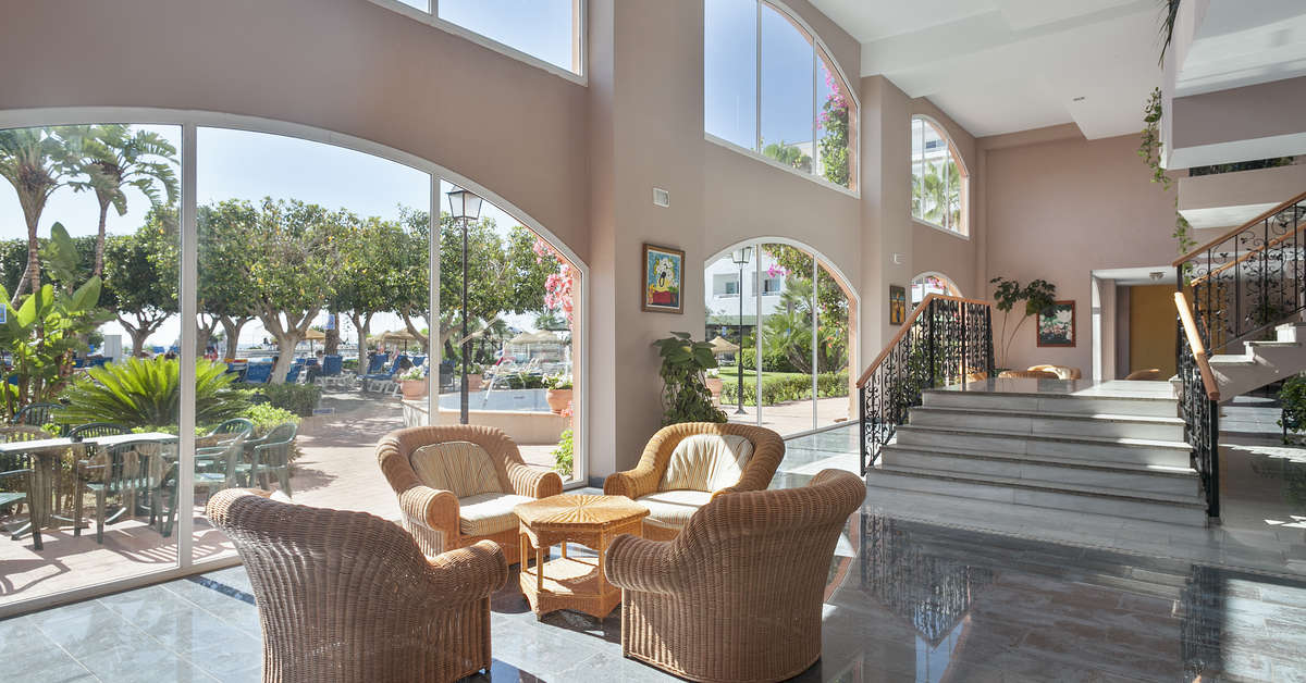 Een foto van het interieur van Best Mojacar