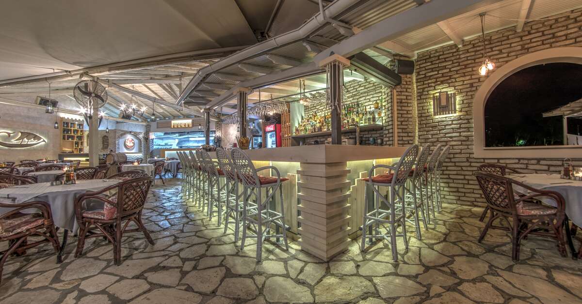 Een foto van de faciliteiten bij Iliada Beach Hotel