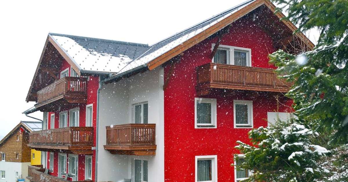 Een foto van een overzicht van Appartementen Happy Flachau