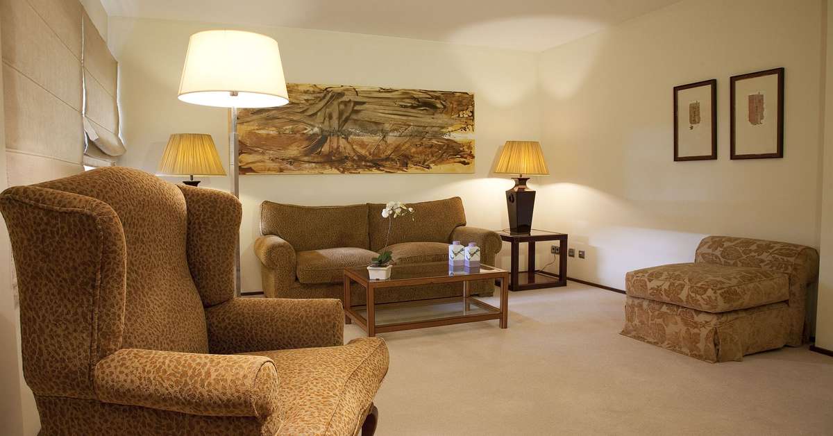 Een foto van het interieur van Santana Hotel & Spa