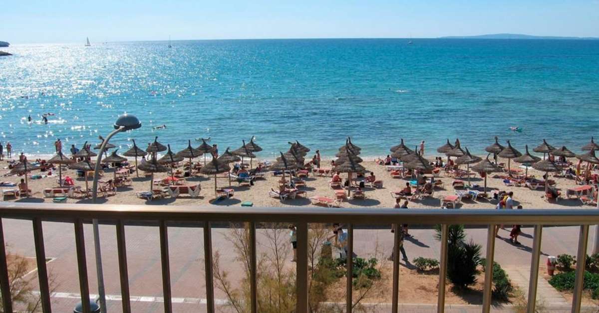 Ein Foto vom Strand beim Marina Playa de Palma