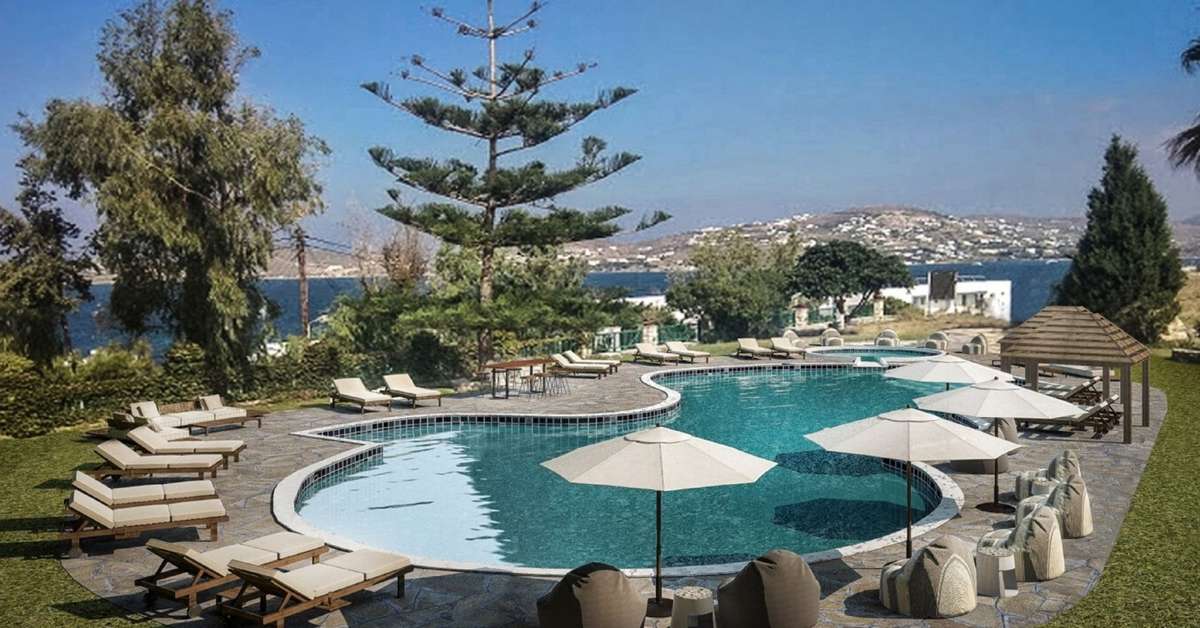 Een foto van High Mill Hotel Paros