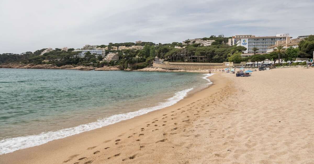 Een foto van het strand bij Hotel Ilunion Caleta Park