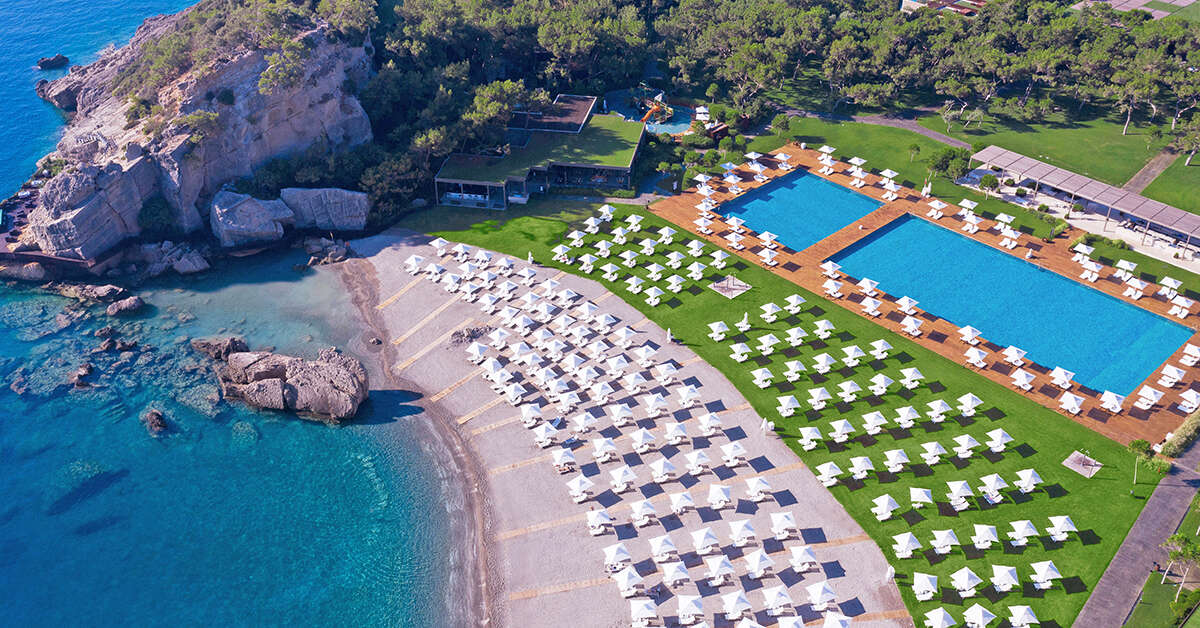 Een foto van het strand bij Maxx Royal Kemer Resort