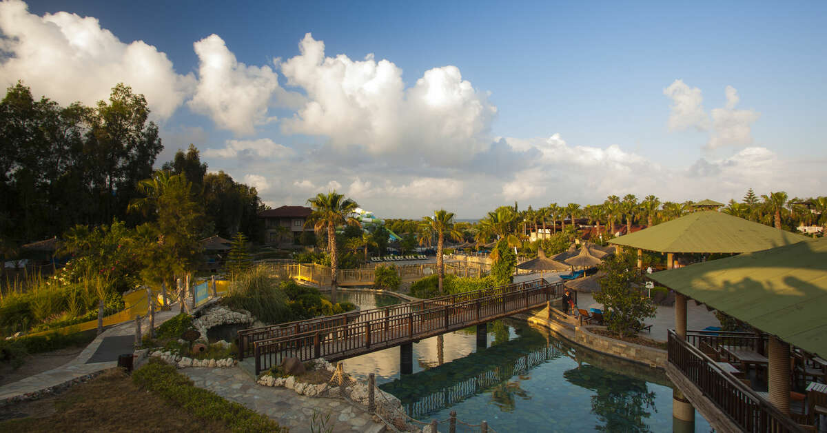 Ein Foto vom Pool im Club Grand Aqua