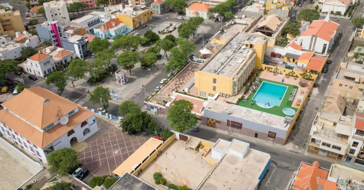 Een foto van een overzicht van Oasis Porto Grande Hotel