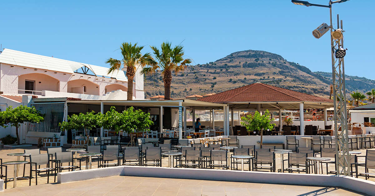 Een foto van Sun Beach Lindos Hotel