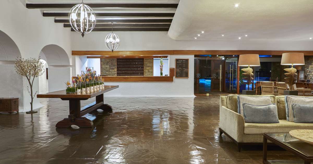 Een foto van het interieur van Elounda Beach Hotel & Villas