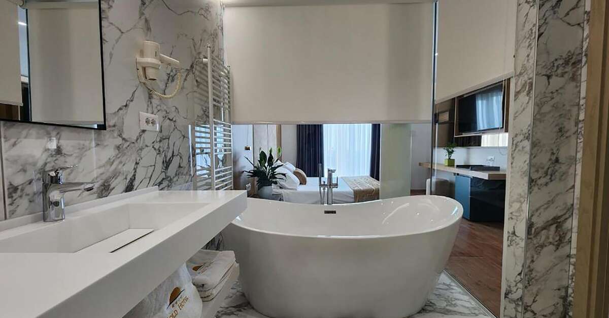 Ein Foto Gold Hotel