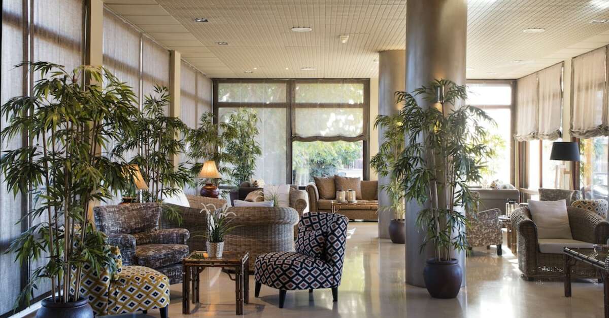 Een foto van het interieur van Luna Park Hotel & Spa