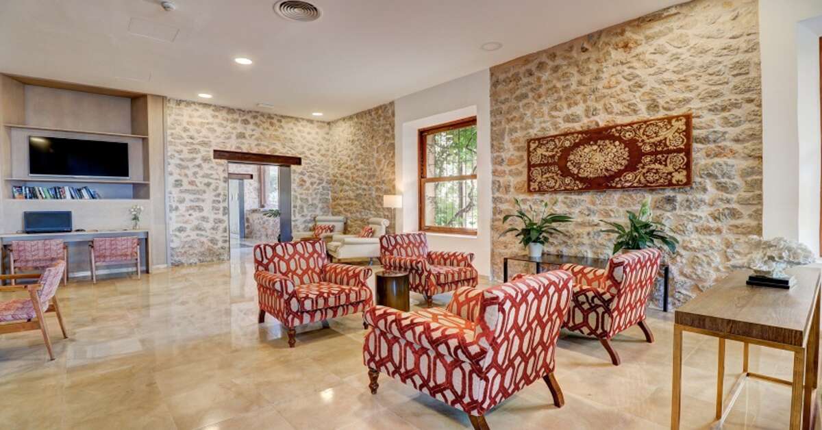 Een foto van het interieur van Hotel Hoposa Costa D'Or