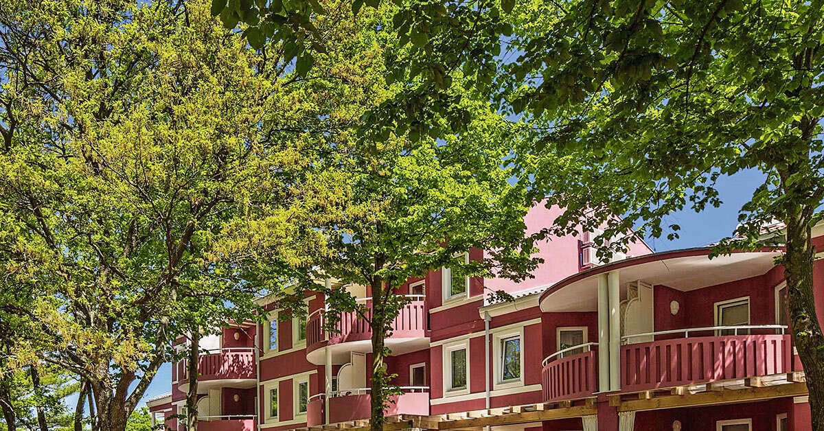 Een foto van de buitenkant van Appartementen Stella Plava Laguna
