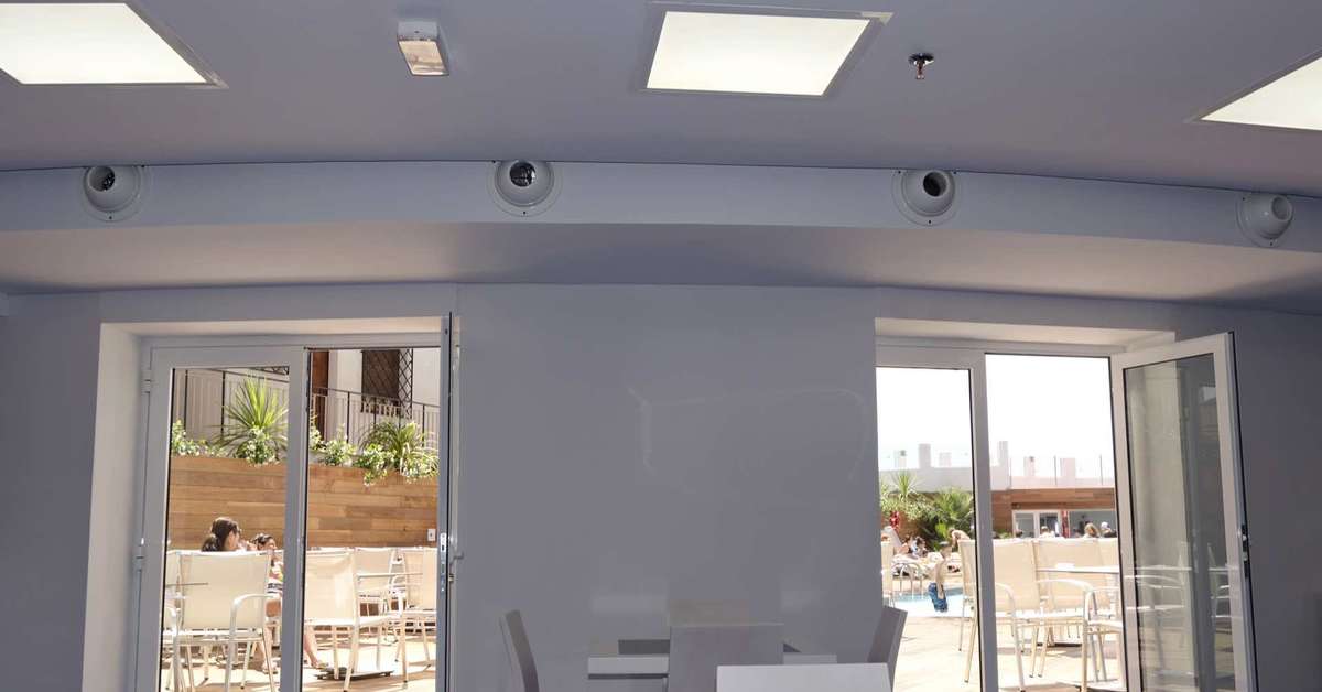 Een foto van het interieur van Alegria Sun Village