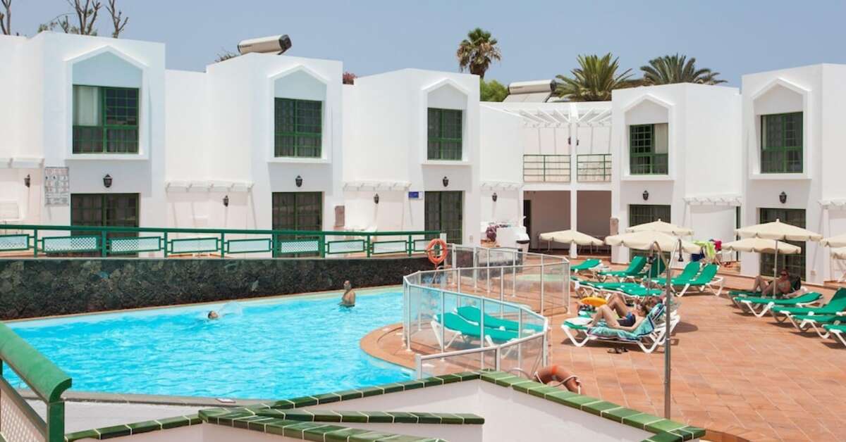 Een foto van het zwembad bij Appartementen Tao Caleta Playa