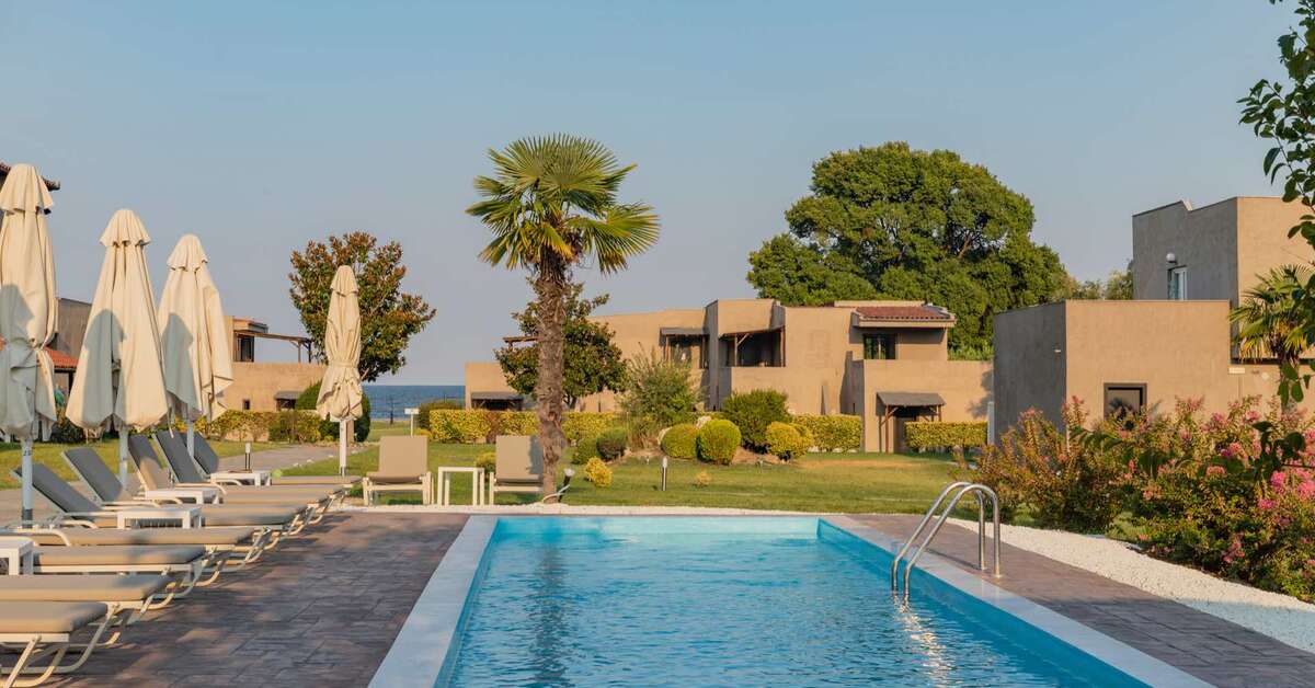 Een foto van het zwembad bij Dion Palace Beauty & Spa Resort