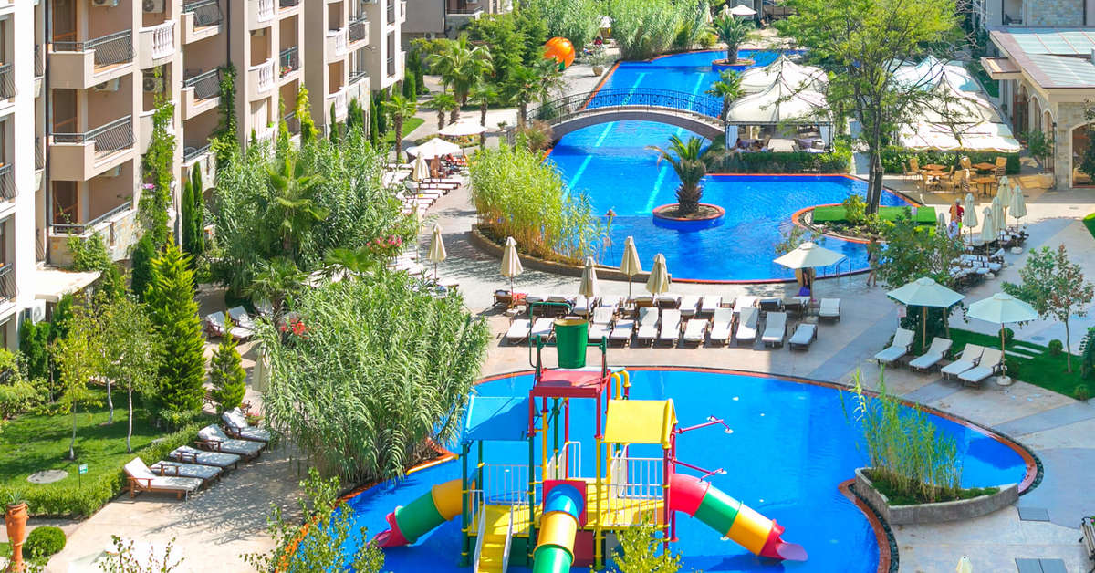 Een foto van een overzicht van Cascadas Family Resort