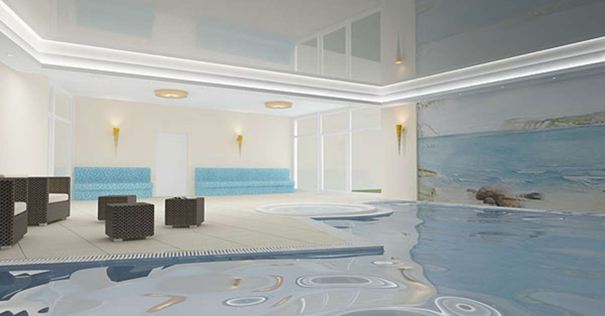 Ein Foto vom Pool im Kur- & Wellness Hotel Mönchgut