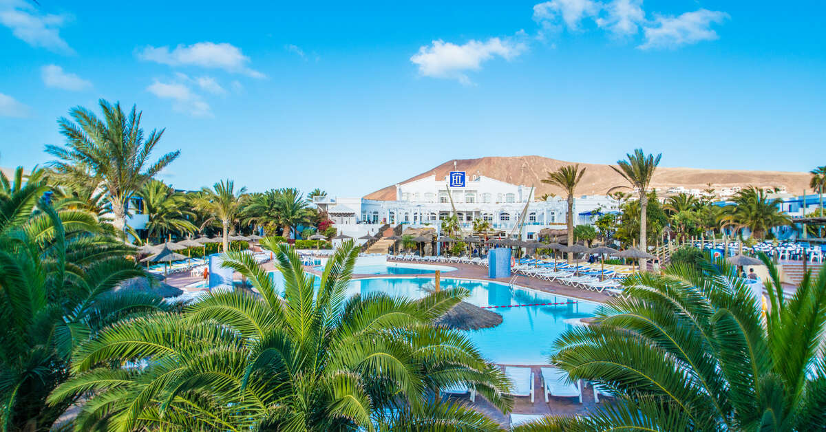 Ein Foto vom Pool im HL Aparthotel Paradise Island