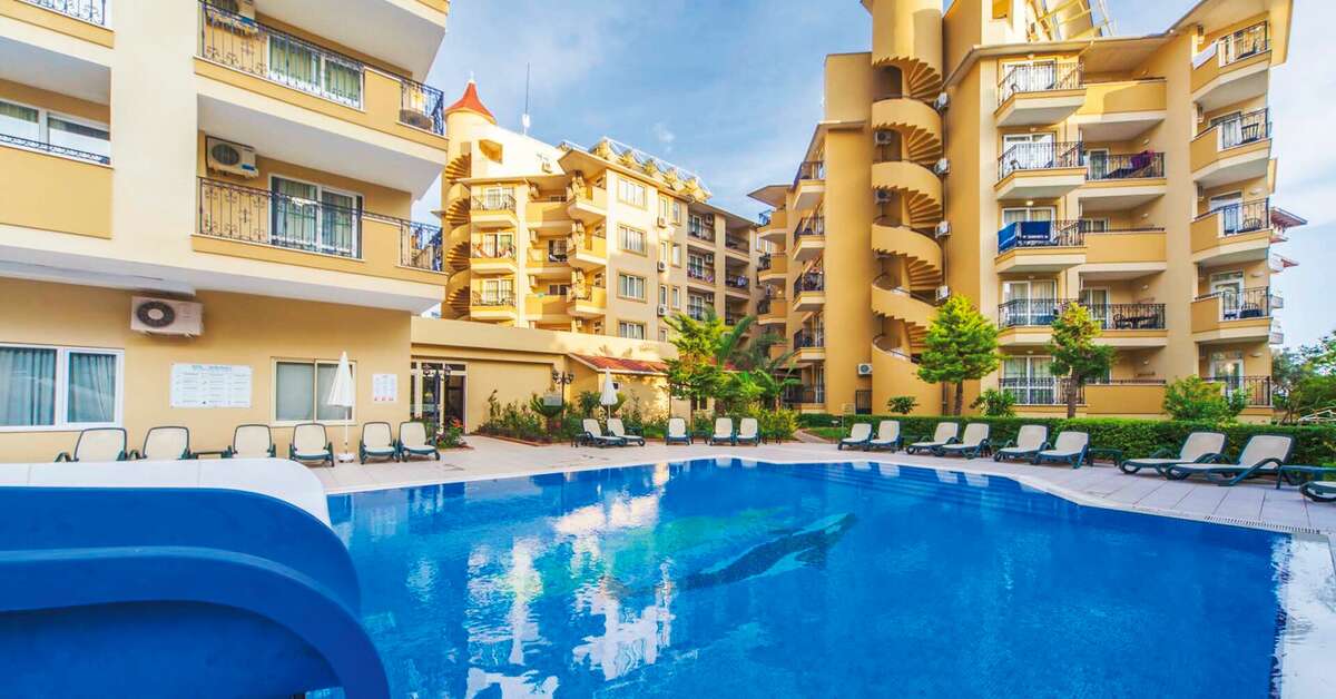 Ein Foto vom Pool im Kleopatra Royal Palm