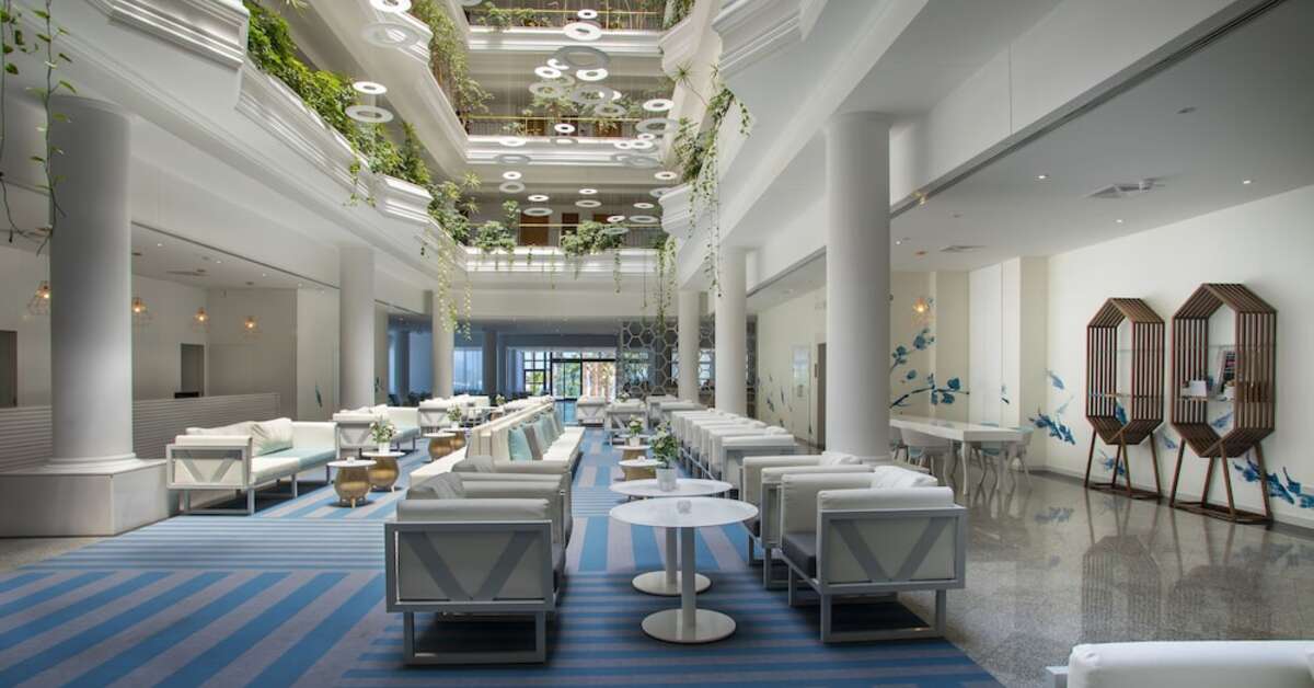 Ein Foto vom Innenbereich im Hotel & Apartments Anastasia Beach